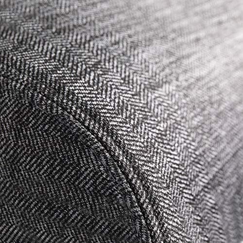 Zinus Lotus Zero Gravity Chaise Lounger, Foam Recliner for Living Room, Ergonomic Positioning for Better Relaxation, Pillow Included, No Assembly, Dark Grey 6