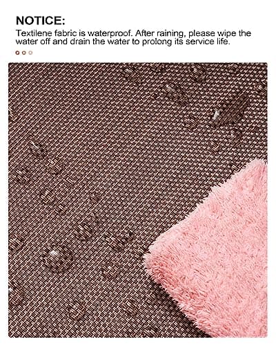 Crestlive Products Lounge Chair Outdoor Set of 2, Aluminum Pool Chaise Lounge Chairs, Adjustable Five-Position Tanning Recliner, All Weather for Patio, Beach, Yard, Pool (Brown) 8