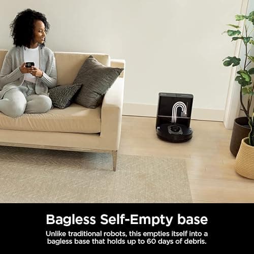 Shark RV2502AE AI Ultra Robot Self-Empty Vacuum, Black 6