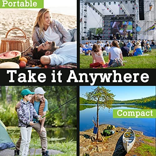 Outdoor 360 Small Camping Side Table 15x13x12” - Backpacking Table Lightweight - Folds up for Storage & Travel - Mini Nightstand - Foldable, Compact, Portable Camp Table 5