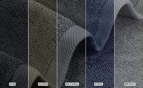 Utopia Towels 4 Pack Premium Bath Towels Set, 27 by 54 Inches, 100% Ring Spun Cotton 600GSM, Lightweight and Highly Absorbent Quick Drying Towels, Perfect for Daily Use, Grey 5