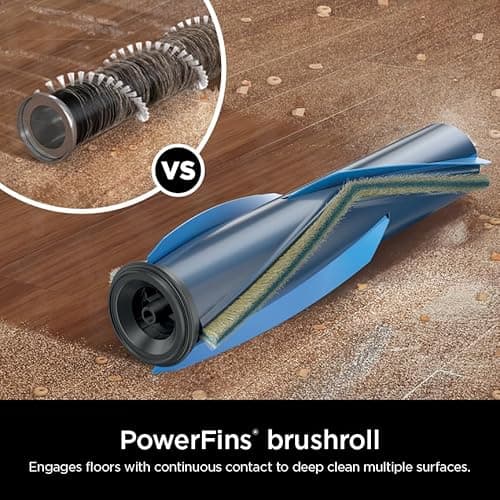 Shark PowerPro Reveal Plus Cordless Vacuum, FloorDetect & Dirt-Reveal Technology, HEPA Filter, Carpet & Hard Floor, Rechargeable, Charcoal, IZ376H 10