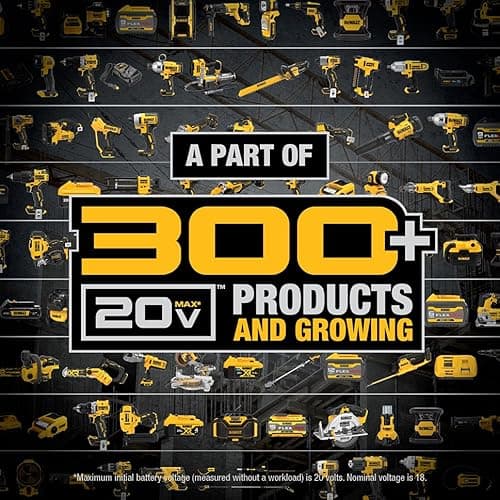 DEWALT 20V MAX Cordless Drill Driver Set, Electric Drill, Brushless 1/2 In 2 Speed, 2.0 Ah Battery and Charger Included, LED Light (DCD777D1) 10