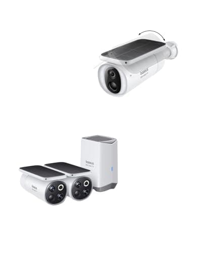 Baseus Security Camera S1 Pro 2-Cam Kit & S1 2K Solar Wireless Solocam