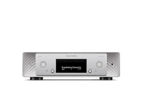 Marantz CD 50n High-Resolution Network Digital Audio and CD Player (Silver)