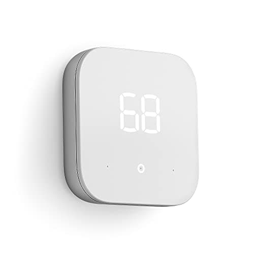 Like-New Amazon Smart Thermostat – Save money and energy - Works with Alexa and Ring - C-wire required