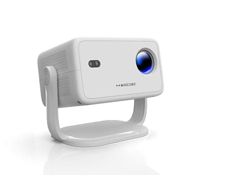 Magcubic Smart Projector with WiFi and Bluetooth, Mini Protable Projector, Built-in Apps, Auto Keystone, Video Proyector for Home Theater/Outdoor Movie (L018)