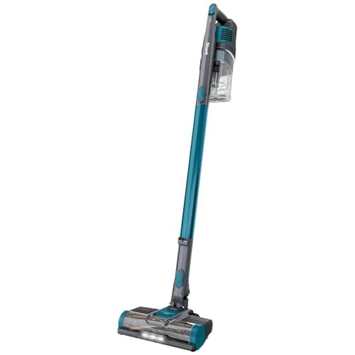 Shark Pet Pro Cordless Lightweight Stick Vacuum Cleaner, Self Cleaning Brushroll, 40 Min Runtime, Removable Handheld, XL Dust Cup, Teal/Grey (Renewed)