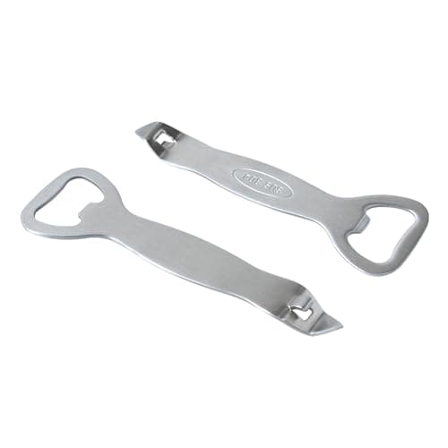 2PCS Bottle Opener, Tivnhuils Can Punch Opener, 304-Stainless Steel Beer Opener for Home and Bar