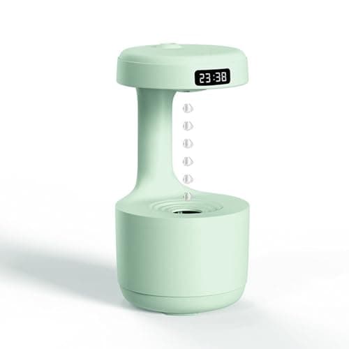 mcgotasy Floating Water Machine, Anti Gravity Humidifier, Anti Gravity Water Drop Humidifier (Green)