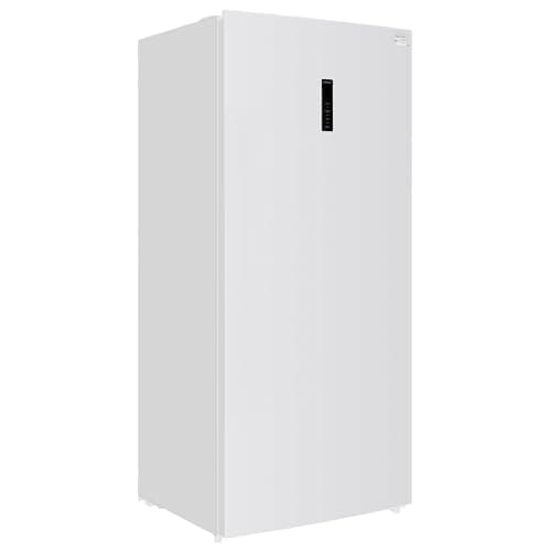 Kenmore Upright freezer-Convertible Refrigerator / Freezer, 4 Shelves, Garage Ready, Meat Storage, Auto Defrost, Congelador For Home, Apartment, Cottage, Basement, Dorm, 21.0 Cubic Feet Capacity White