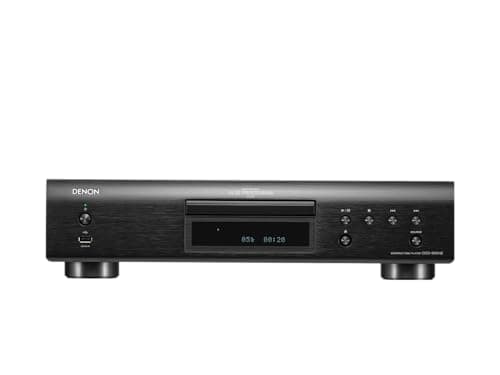 Denon DCD-900NE CD Player with Advanced AL32 Processing Plus & Integrated USB Port, Supports Hi-Res Formats, Pure Direct Mode, Vibration-Resistant Design