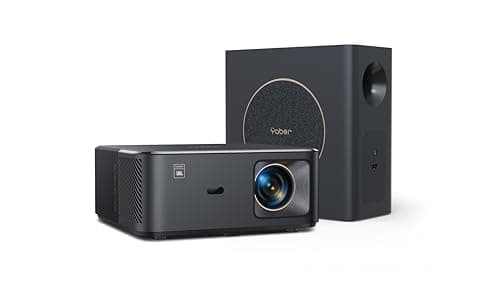YABER K2s Pro 4K WiFi 6 Projector with Google TV, JBL Sound, Dolby Audio, Auto Focus, Native 1080P, Netflix Compatible