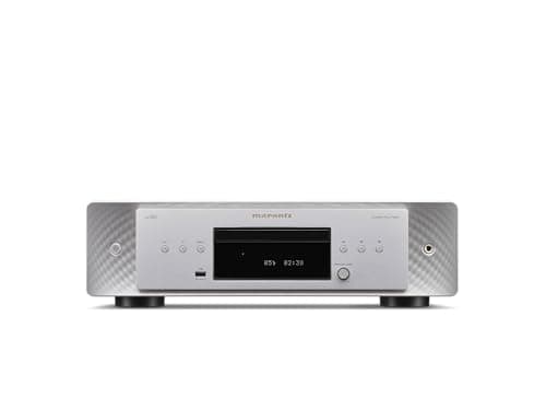 Marantz CD 60 Single Disc CD Player with Front USB Port (Silver Gold)