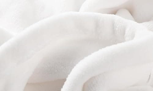 ReyyNio Electric Heated Blanket Full Size,Machine Washable, White