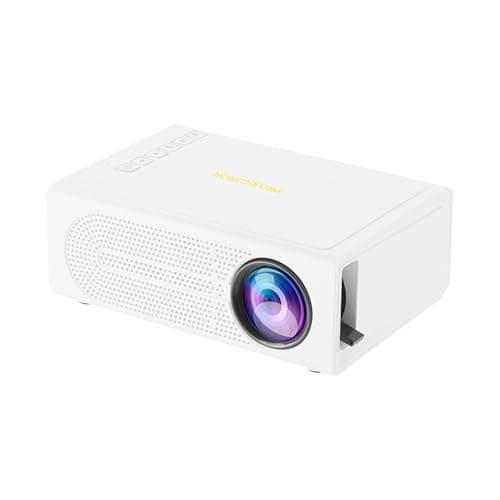 Mini Projector, 1080P HD Portable Projector Movie Video Projector Compatible with HDMI/USB/AV/Memory Card/5V-2A, Wired Phone Same Screen, Apartment Must Haves, Mini Tv, Cool Stuff forfor Women Men
