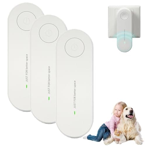 2025 New Magair Air Purifiers Plug In, Silent Filterless Design/360° Coverage, Pollutants for Bedrooms, Toilets, Pet Room (3pcs)