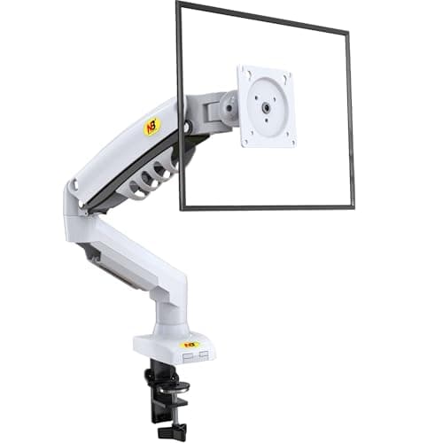 NB North Bayou Monitor Desk Mount Stand Full Motion Swivel Monitor Arm with Gas Spring for 17-30''Monitors(Within 4.4lbs to 19.8lbs) Computer Monitor Stand F80-W