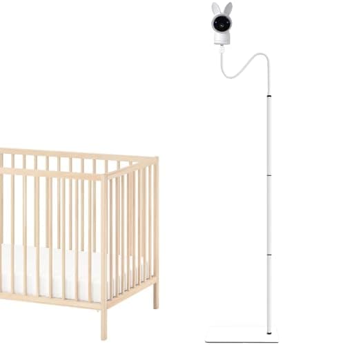 Derebir Floor Baby Cameras Monitor Mount Stand Compatible with ARENTI 2K/A4/1M/3QM/P2Q/B2/P2F Baby Camera Adjustable Baby Monitor Stand Holder (68.7 inch/Camera Not Included)