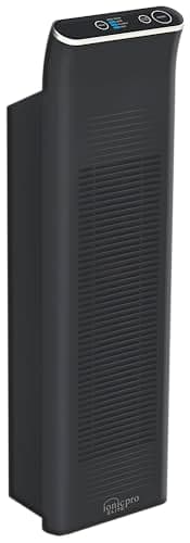 Ionic Pro Platinum (TA750) Air Purifier Tower, Never Replace Filters, Quiet Negative Ion Technology, Cleans Rooms Up to 600 sq ft
