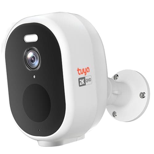 RICHCHO Security Cameras Wireless Outdoor 5G/2.4G WiFi, 2K Home Security Camera with AI Motion Detection, Color Night Vision, Siren,Waterproof, 2-Way Audio,Works w/Alexa&Google Assistant,SD/Cloud