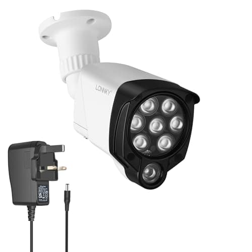 LONNKY 8-LED IR Illuminator, 90 Degree Wide Angle, 100Ft Range, White