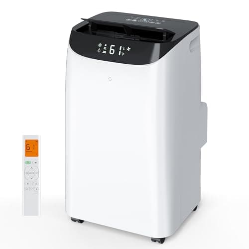 Humhold Inverter 16000BTU Portable Air Conditioners with Remote, Free Stand Cooling Portable AC Unit for Room up to 800 sq.ft, with Dehumidifier & Fan, Dual Hose, Quiet Sleep Mode(42dB), Windows Kit