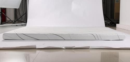 Firm Mattress Topper Full Size 3 Inch, Premium Cooling Gel+Bamboo High Density Memory Foam Mattress Topper with Removable Ice Silk Cover, Firm Bed Topper for Pain Relief,No Smell,CertiPUR-US