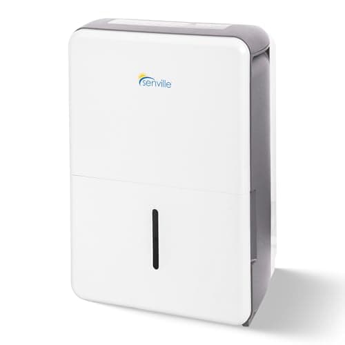 Senville 20 Pint Dehumidifier, Energy Star Certified, Washable Filter, Ideal for Basements, Bedroom, Living Space, Energy Star, Washable Filter, Up to 1,500 Sq. Ft., White