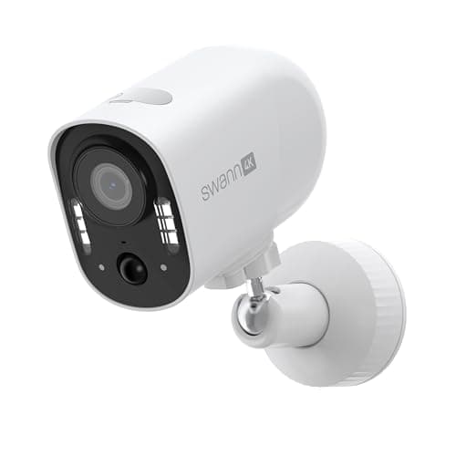 Swann Xtreem 4K Wireless Security Camera, Wireless Camera with 32GB Micro SD & Cloud Storage, Indoor & Outdoor Surveillance, Ideal for Baby Monitor & Home, 2-Way Talk, Wi-Fi, No Monthly Fee, 4KXTRM-GL
