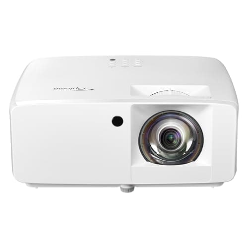 Optoma ZW350ST - WXGA, 3600 Lumens, Short Throw, IP6X Dust Resistant, 30,000 Hour DuraCore Maintenance-Free Laser Projector