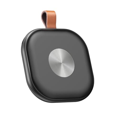 VODESON Smart Bluetooth Tracker Key Finder & Luggage Tracker, Anti-Lost Waterproof Tag Item Locator for Keys/Wallet, Compatible with Apple Find My, Replaceable Battery-4 Pack