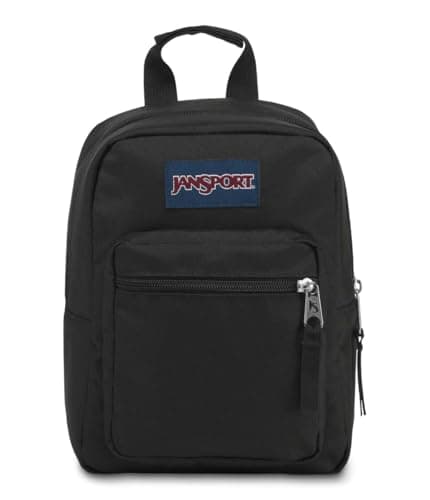 JanSport Big Break Insulated Lunch Bag - Small Soft-Sided Cooler Ideal for Class, Work, or Meal Prep, Black