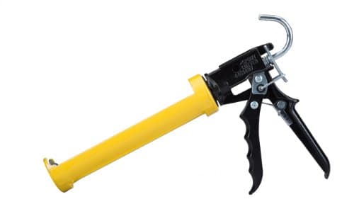 Dripless Contractor Grade Heavy Duty Caulking Gun - Dripless Caulk Gun for Mid- to High-Viscosity Materials - 10 oz Cartridge Capacity - Reinforced Revolving Frame - 18:1 Thrust Ratio