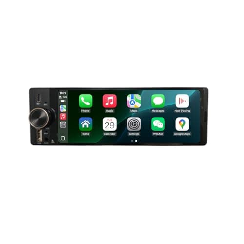 Single Din Car Stereo with Apple CarPlay
