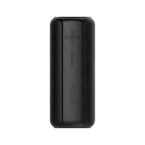 Vortex Portable 30W Bluetooth Speaker with LED Light Show, IPX6 Waterproof, Deep Bass, TWS & DSP Audio, Bluetooth 5.2, 10H Battery, Portable Wireless Speaker for Home, Outdoors & Parties.