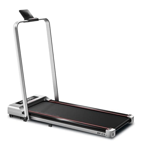 YPOO Foldable Treadmill, 300 lb Capacity Walking Pad 2.5HP Treadmill