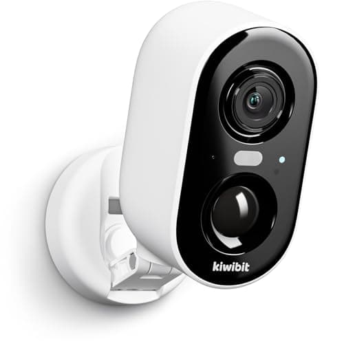Kiwibit Security Cameras Wireless Outdoor, 2K Outside Camera for Home Security, Battery Camera, Magnetic Mount, AI Detection, Color Night Vision, Spotlight, Waterproof, 2.4GHz WiFi, Cloud & SD Storage