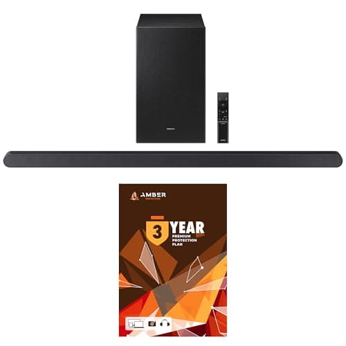 Samsung HW-S700D 3.1Ch Ultra-Slim Soundbar and Subwoofer with 3 Year Amber Protection Plan (2024)