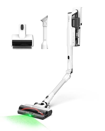 Tineco Cordless Stick Vacuum Cleaner, 185W Suction,1L Larger Dustbin, 3DSense Power Brush, PureCyclone Tech, Easily Tackles Large Debris