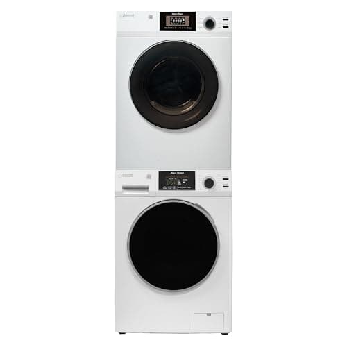 Equator Matching Laundry Set 110V ONE OUTLET 15 Lb Washer 1.62 cu.ft+13Lb Vented Dryer 3.1cu.ft