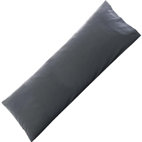 Body Pillow Case Cover, Polyester Microfiber Long Pillow Cases, Ultra Soft and Cozy Body Pillowcase with Envelope Closure, 1 Pack, 20x54 in, Grey