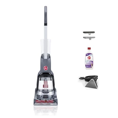 Hoover PowerDash Pet Advanced Compact Carpet Cleaner Machine with Above Floor Cleaning, Lightweight Carpet Shampooer Machine, Pair with a Hoover Carpet Cleaner Solution for a Bright, Refreshed Home