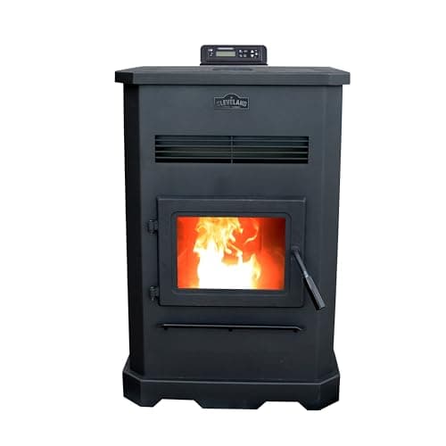 Large Pellet Stove - 130lb Hopper
