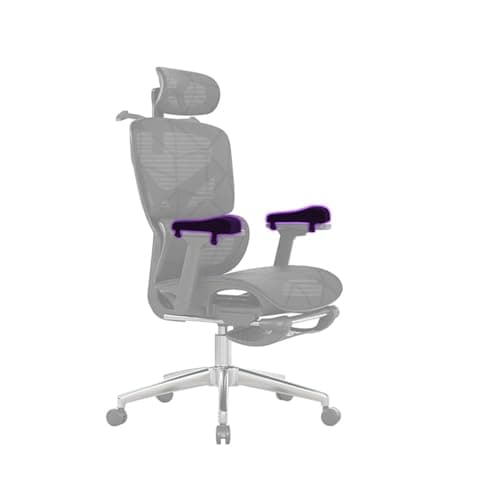 marrap Ergonomic Office Chair, Arm Pads, Purple