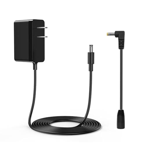 Lnauy Power Cord Compatible with VTech Baby Monitor VM901 VM919HD VM919-2HD VM819 VM819-2 PU Video Monitor Handheld Screen Parent Unit (Not for Baby Unit Cam) Replacement 5V Charger Adapter Cable