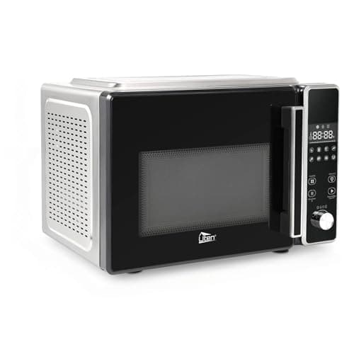 Uten 8-in-1 Air Fryer Microwave Combo - Large 25.4QT, 1800W Powerful, Programmable, Digital Display, Quick Heating, Black