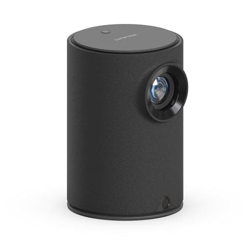Mini Projector with Wifi and Bluetooth,Electric Focus 1080P 400ANSI Movie Projector,Walnutt 2025 Upgraded Portable Projector Auto Keystone Proyector Compatible with Smartphone/Laptop/TV Stick/HDMI/USB