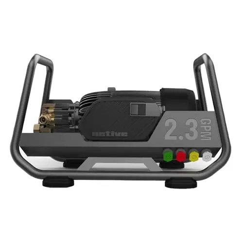 ACTIVE 2.3 Electric Pressure Washer - 2.3 GPM and 1500 PSI, Wall Mounted Pressure Washer, Electric Power Washer for Car Detailing, Home, Patio and All Other Cleaning transformations.