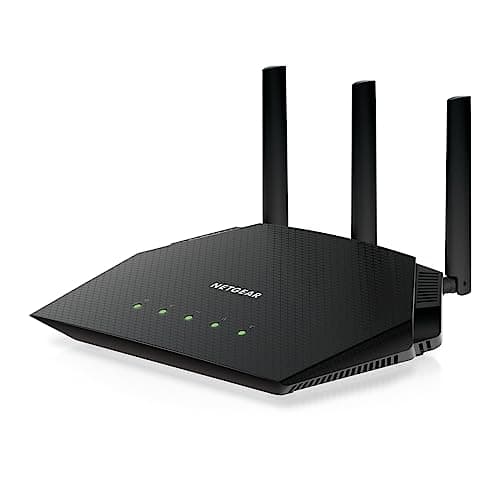 NETGEAR RAX36-100PAR AX3000 Nighthawk 4-Stream AX4 Up to 3 Gbps Wireless Speed WiFi 6 Router - Certified Refurbished